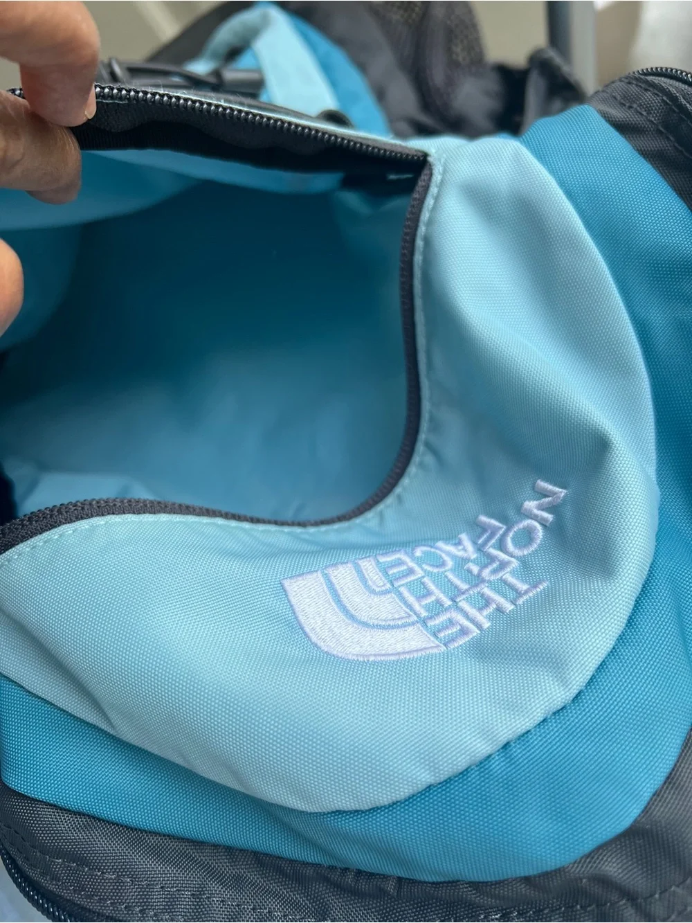 The North Face Borealis Light Blue and Teal Backpack